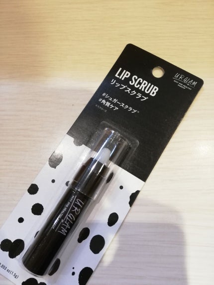 UR GLAM LIP SCRUB/U R GLAM/リップスクラブを使ったクチコミ(1枚目)