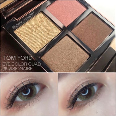 アイ カラー クォード/TOM FORD BEAUTY/アイシャドウパレットを使ったクチコミ（1枚目）