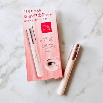 リンクル ダブル リペア/ONE BY KOSE/美容液を使ったクチコミ(4枚目)