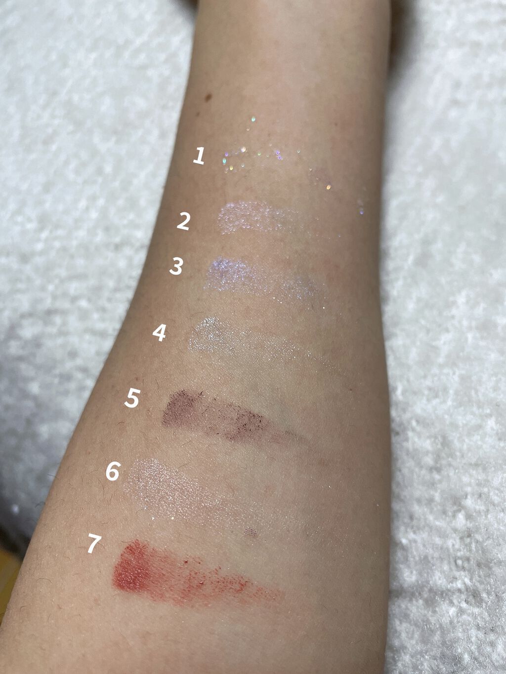 and us ウィンターコフレパレット/3COINS/メイクアップキットを使ったクチコミ（3枚目）