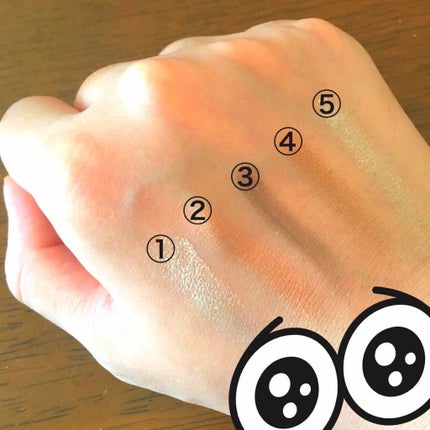 ファイブレイヤーズシャドウ N/excel/アイシャドウパレットを使ったクチコミ(2枚目)