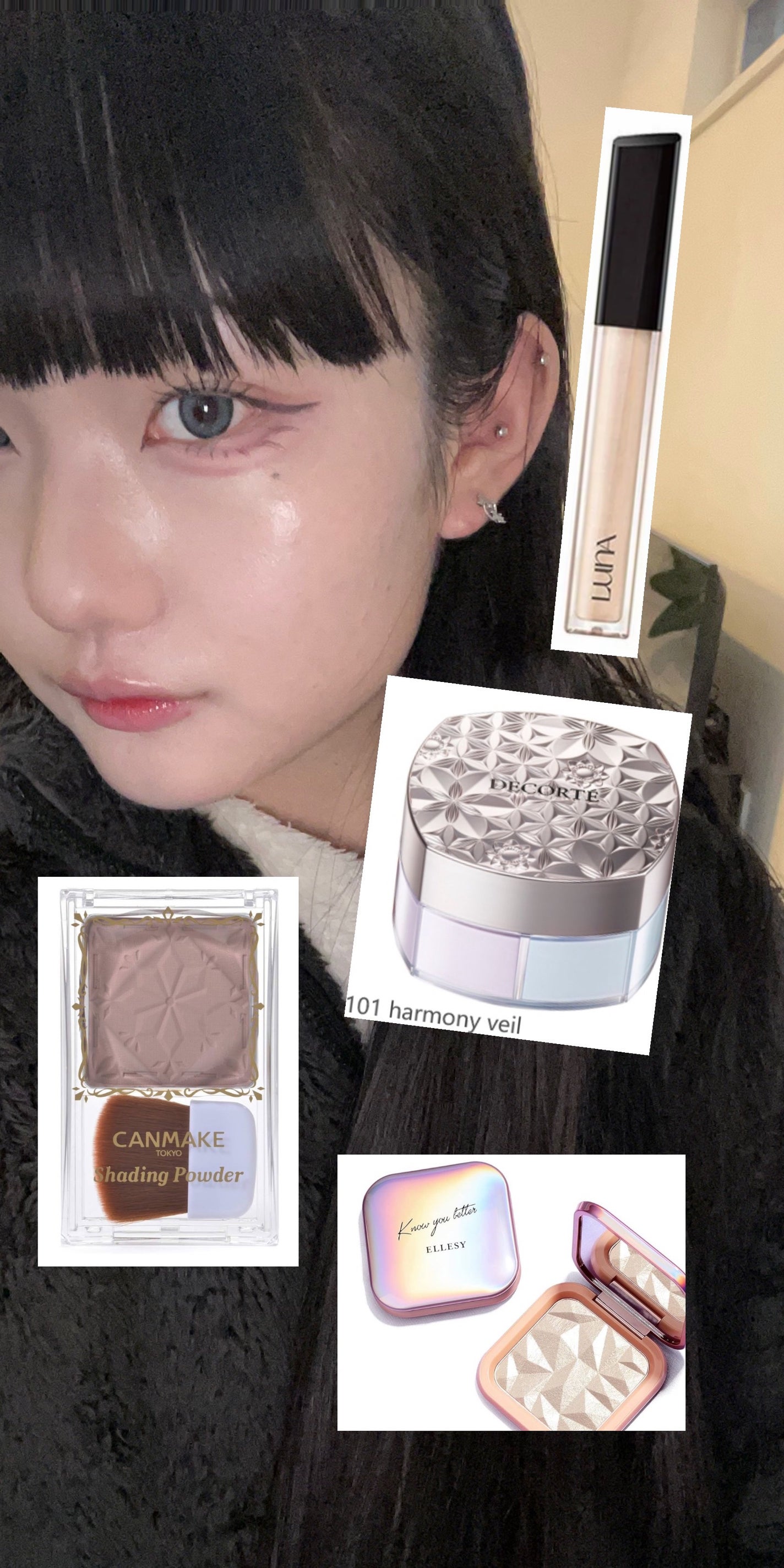 シェーディングパウダー/キャンメイク/シェーディングを使ったクチコミ(3枚目)