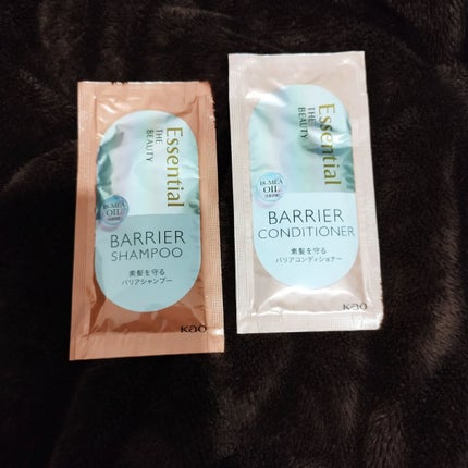 ザビューティ 髪のキメ美容素髪を守る バリアシャンプー/コンディショナー/エッセンシャル/シャンプー・コンディショナーを使ったクチコミ(1枚目)