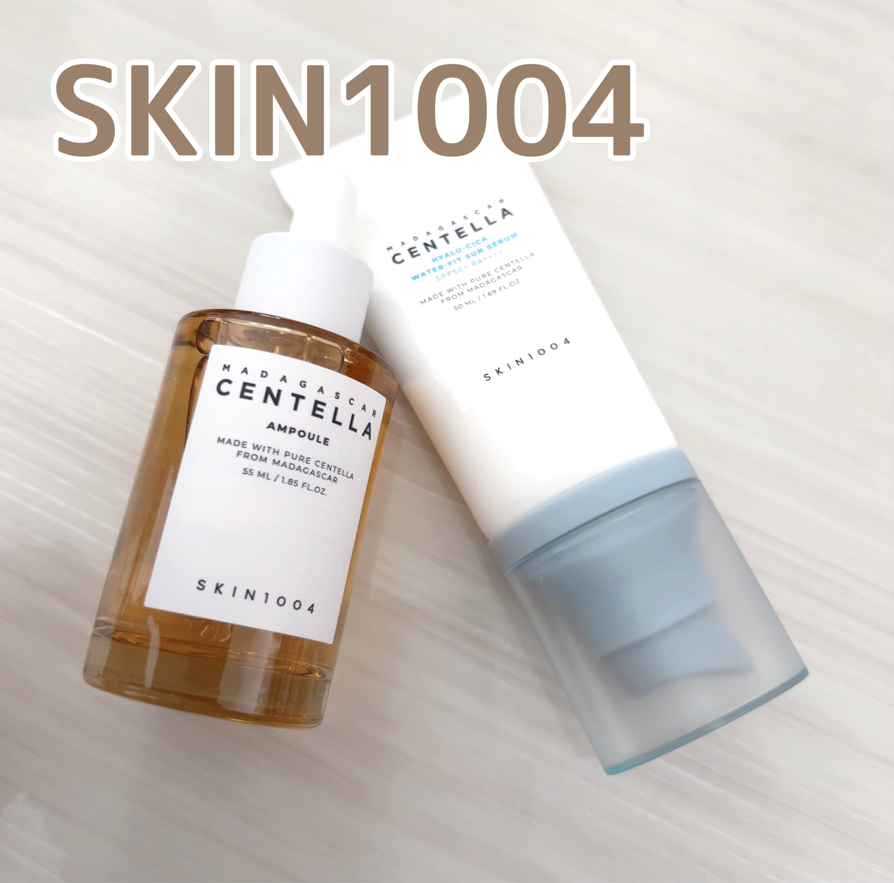 ヒアルーシカ ウォーターフィット サンセラム/SKIN1004/日焼け止めローションを使ったクチコミ（1枚目）