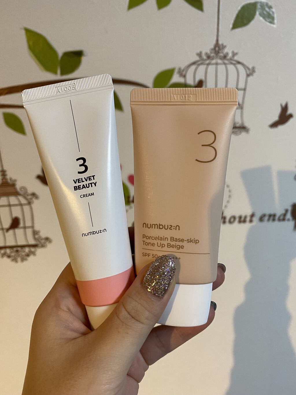 3番 シルクビューティークリーム/numbuzin/フェイスクリームを使ったクチコミ（2枚目）