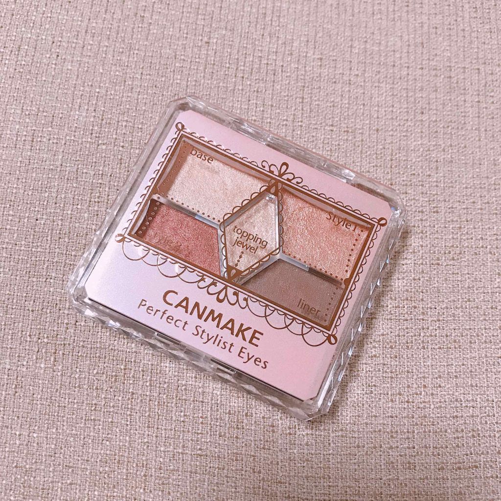 【旧品】パーフェクトスタイリストアイズ/キャンメイク/アイシャドウパレットを使ったクチコミ（1枚目）