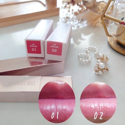 デイジードール リップ スティーラー /DAISY DOLL by MARY QUANT/口紅を使ったクチコミ(4枚目)