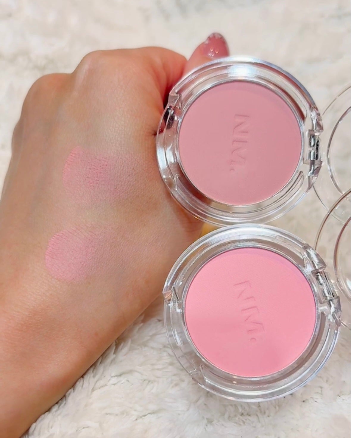 ネーミング フラッフィーパウダーブラッシュ/NAMING./パウダーチークを使ったクチコミ(7枚目)