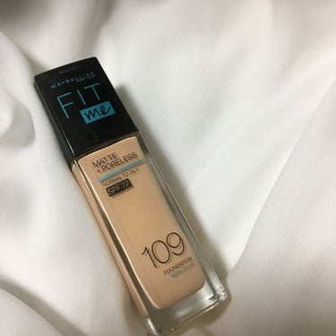 フィットミー リキッドファンデーション R/MAYBELLINE NEW YORK/リキッドファンデーションを使ったクチコミ（1枚目）