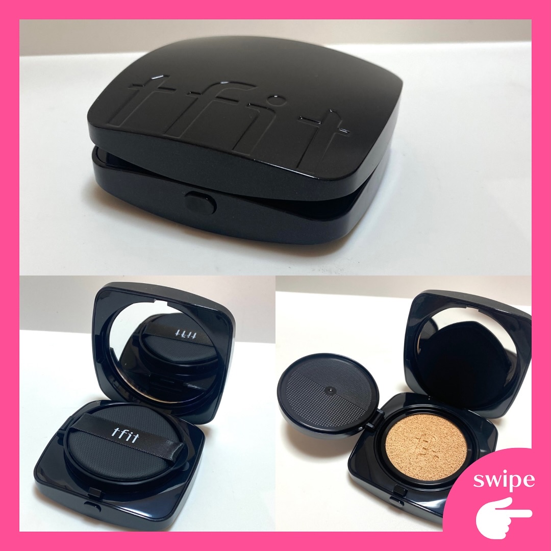 レイヤリングフィット グロークッションEX W01 バニラ(Vanilla)/TFIT/クッションファンデーションを使ったクチコミ（2枚目）