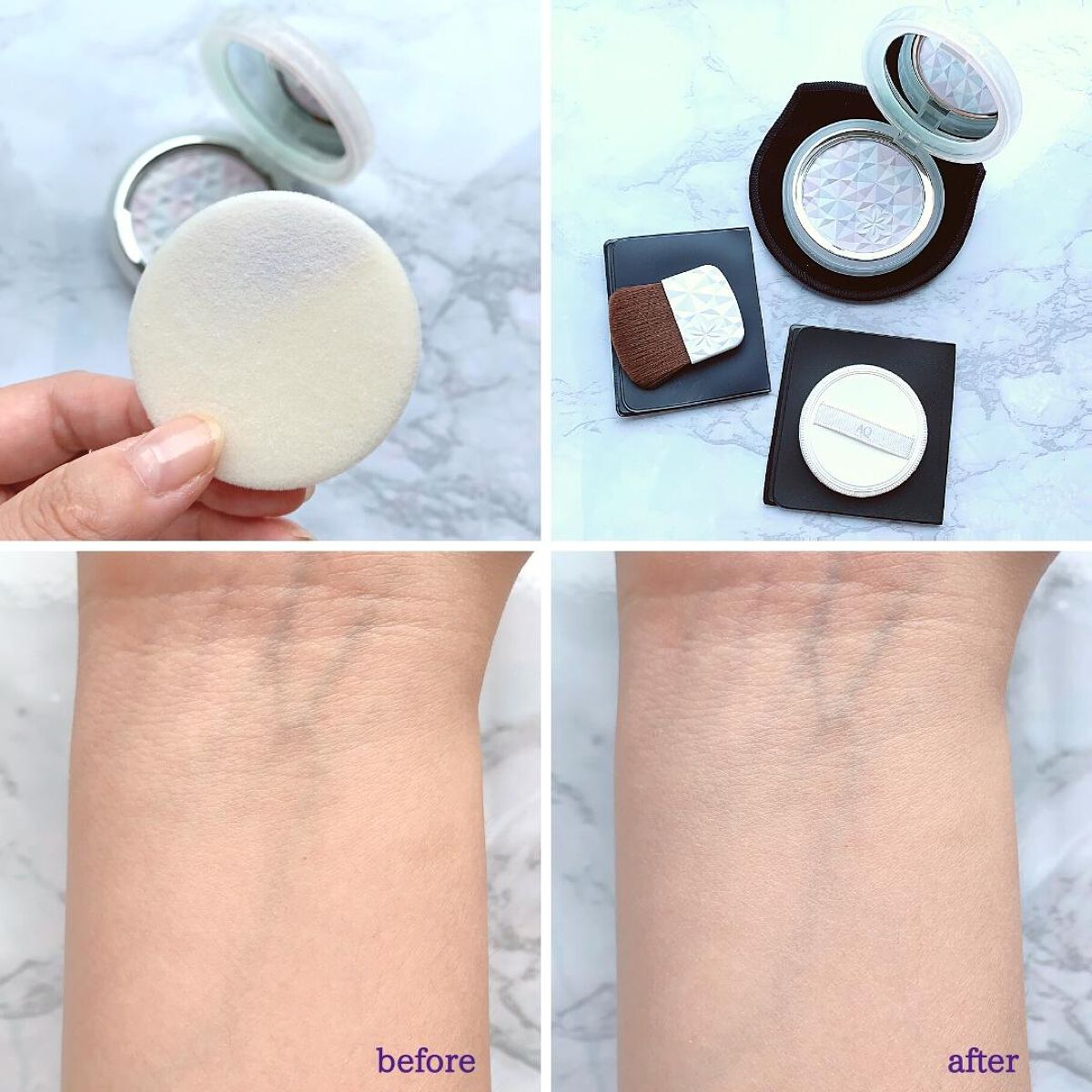 AQ オーラ リフレクター/DECORTÉ/プレストパウダーを使ったクチコミ(4枚目)