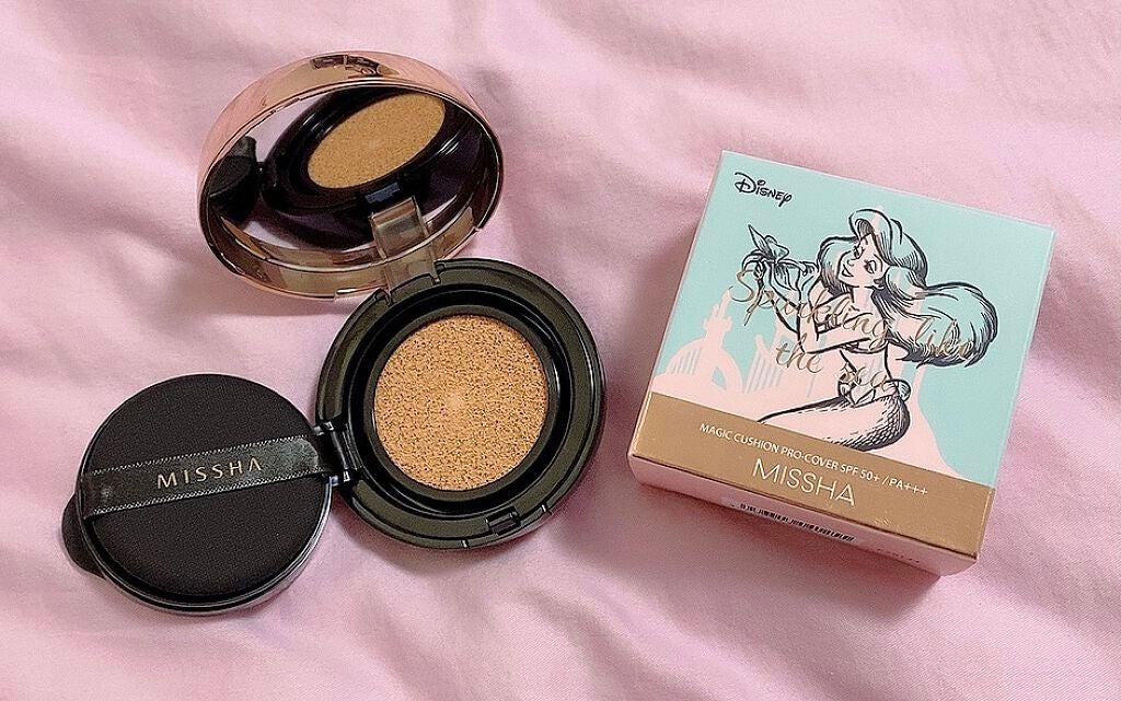 M クッション ファンデーション(プロカバー)/MISSHA/クッションファンデーションを使ったクチコミ(2枚目)