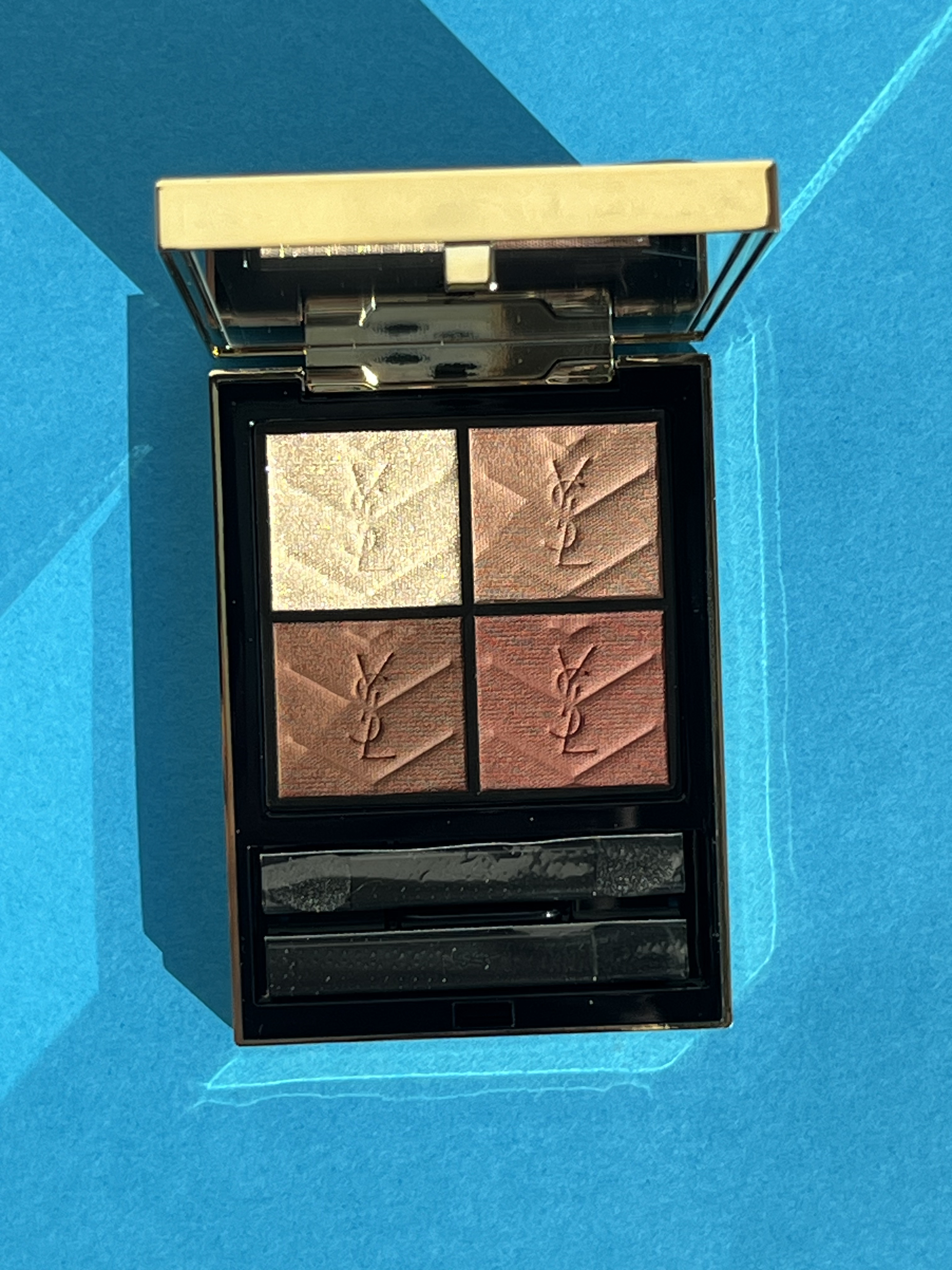 クチュール ミニ クラッチ #200 ギリーズ ドリーム/YVES SAINT LAURENT BEAUTE/アイシャドウパレットを使ったクチコミ（3枚目）