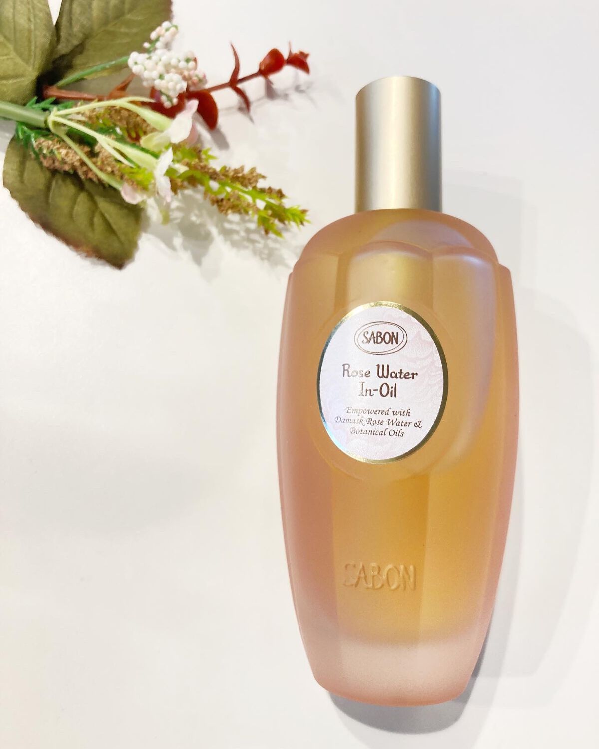 ローズウォーターインオイル/SABON/ミスト状化粧水を使ったクチコミ(2枚目)