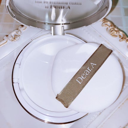 スリムフィット エバーラスティング クッション/Dear.A/クッションファンデーションを使ったクチコミ(2枚目)