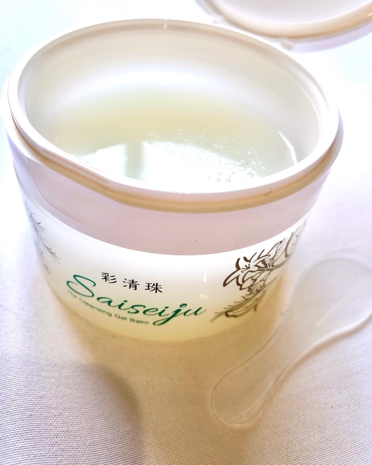 彩清珠 ホットクレンジングジェルバームTB/彩清珠/クレンジングジェルを使ったクチコミ（2枚目）