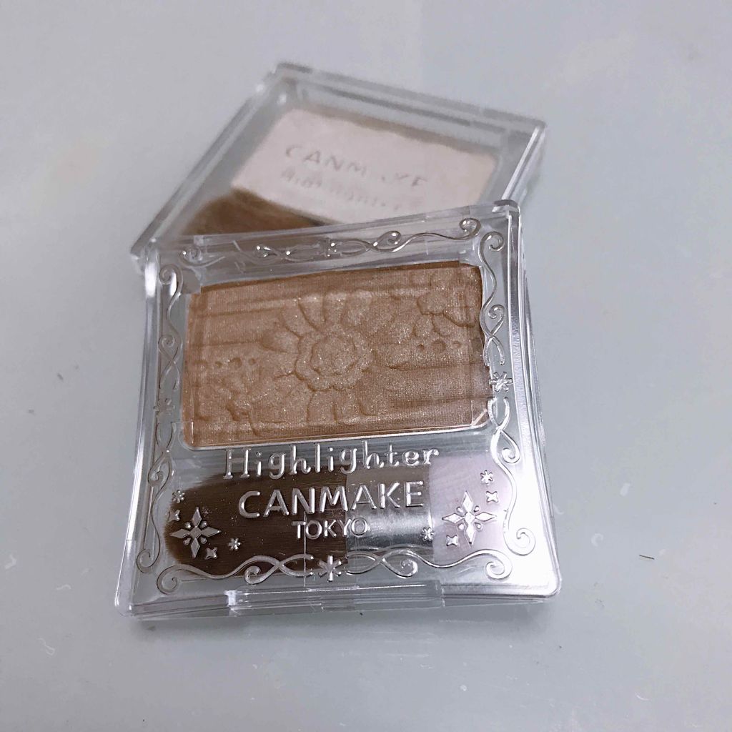ハイライター/キャンメイク/パウダーハイライトを使ったクチコミ(1枚目)
