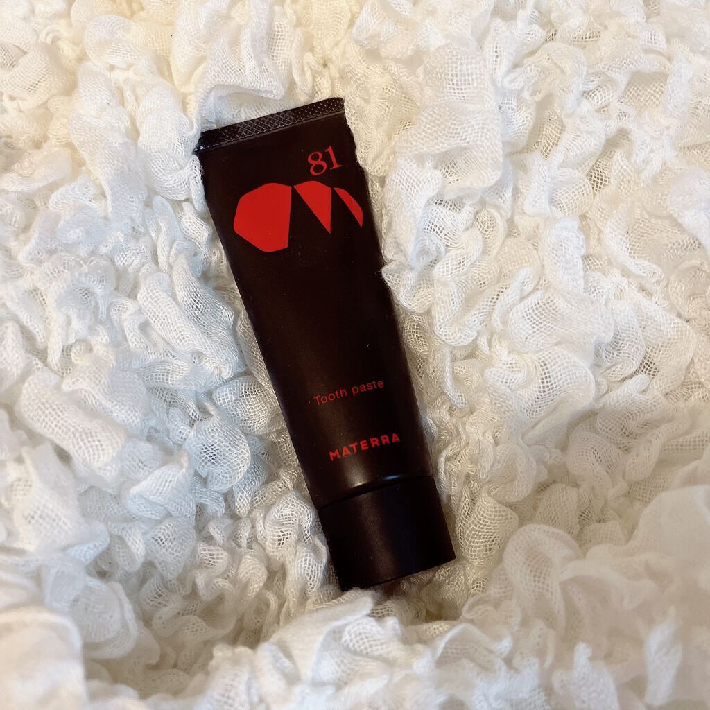 81マテラ ハミガキマッサージクリーム/MATERRA81/その他オーラルケアを使ったクチコミ（1枚目）