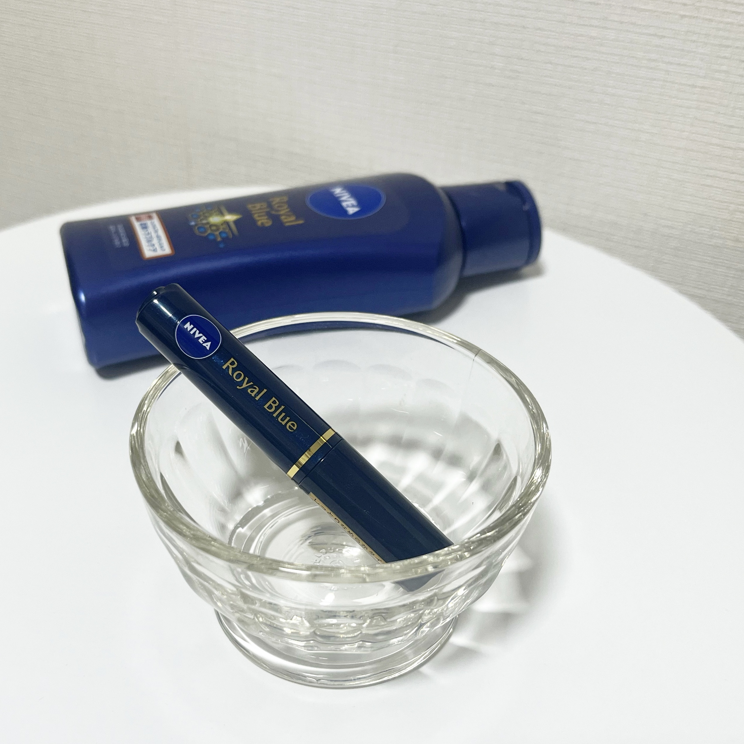 ニベア ロイヤルブルーリップ しっとりなめらかタイプ/ニベア/リップクリームを使ったクチコミ（1枚目）