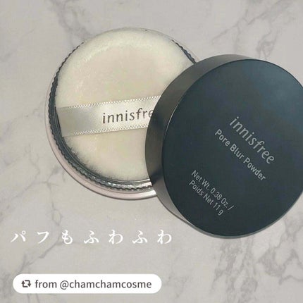 ポアブラー パウダー/innisfree/ルースパウダーを使ったクチコミ(3枚目)