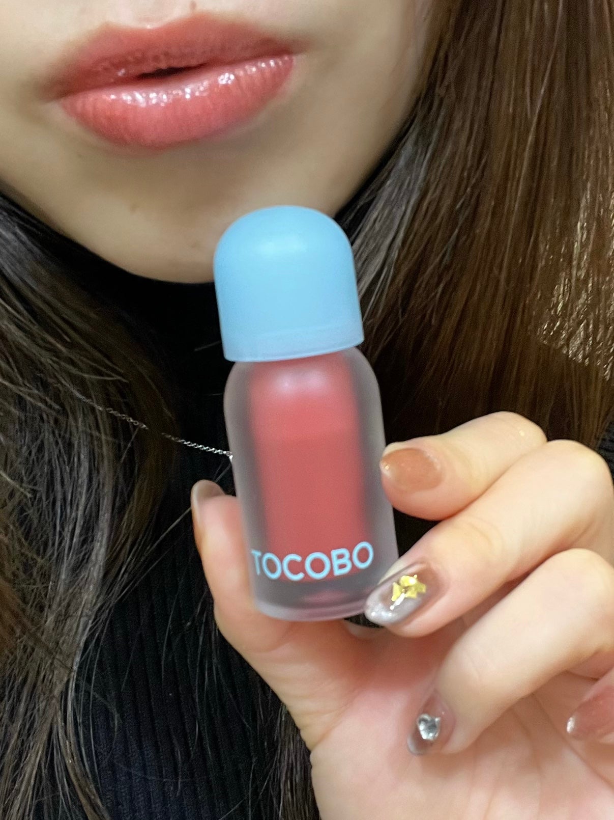 ジューシーベリープランピングリップオイル/TOCOBO/リップグロスを使ったクチコミ(3枚目)