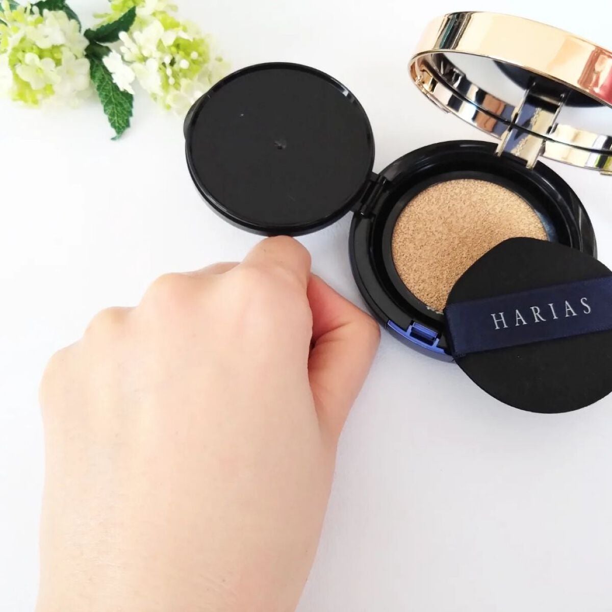 HARIAS 薬用クッションファンデーション/HARIAS/クッションファンデーションを使ったクチコミ(5枚目)