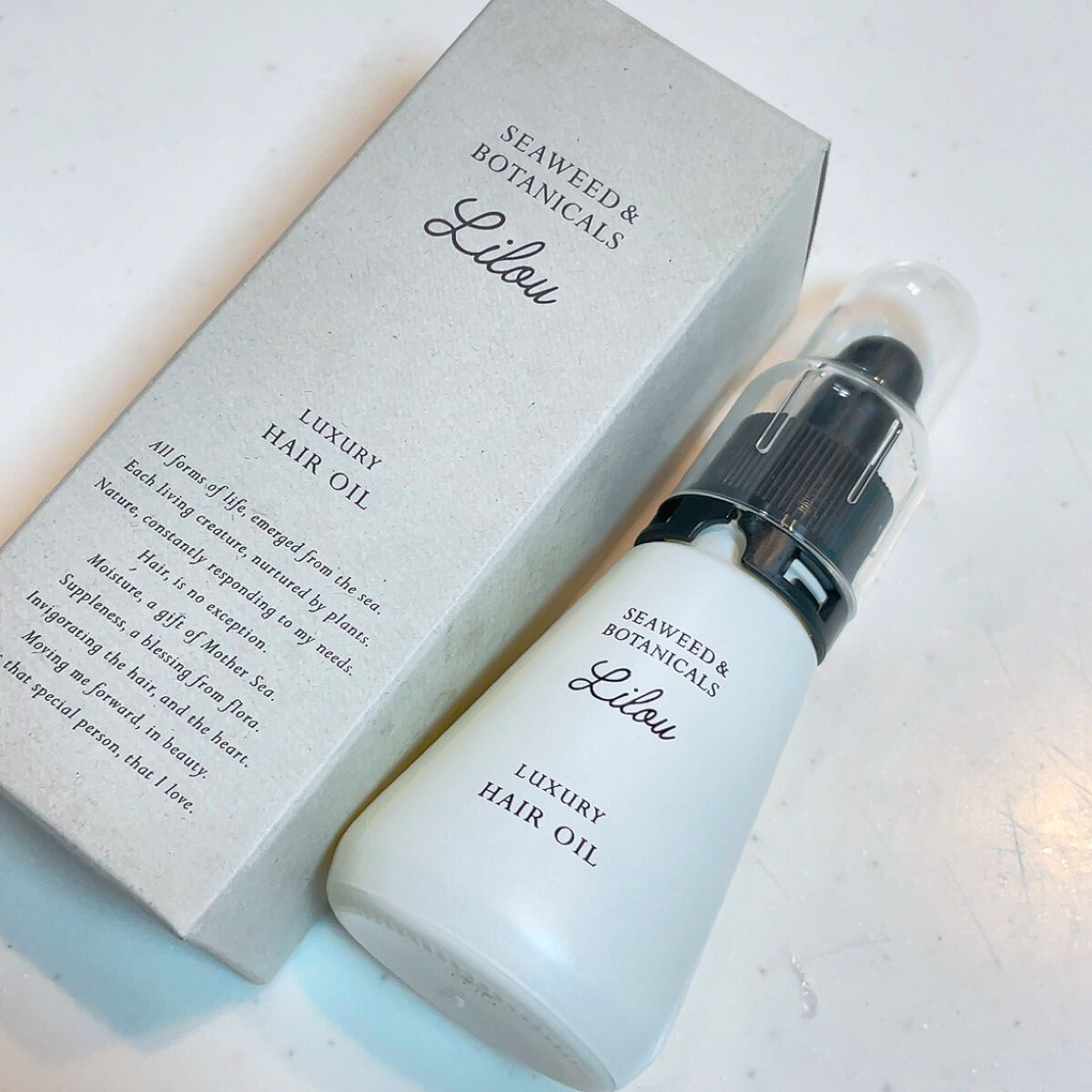 Lilou リル ラグジュアリーヘアオイル/Lilou/ヘアオイルを使ったクチコミ（2枚目）