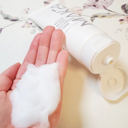 ビーガンビーズクレンジングフォーム/MAKE9/クレンジングクリームを使ったクチコミ(4枚目)