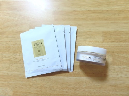 ホワイトトリュフダブルセラムアンドクリーム/ダルバ/フェイスクリームを使ったクチコミ(1枚目)