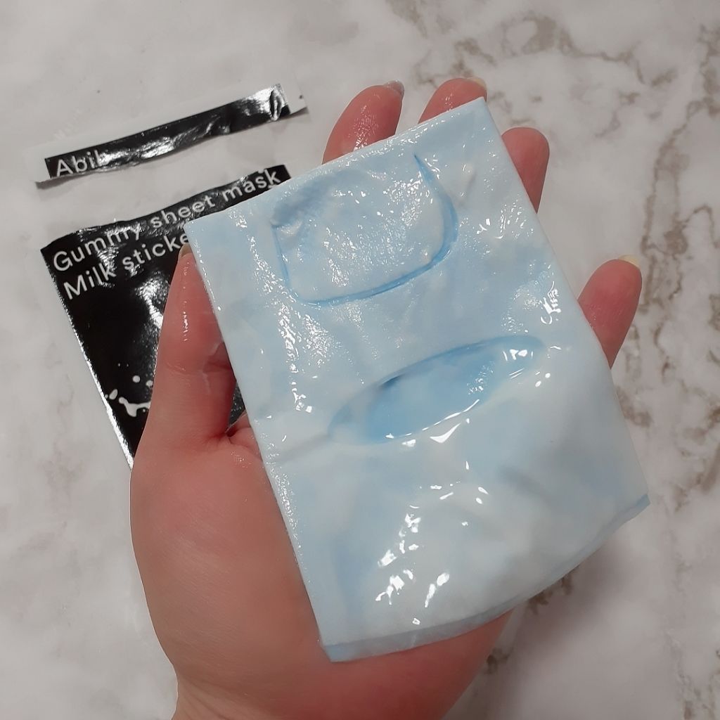 ガムシートマスク コラーゲン※10ミルク※11ステッカー/Abib /シートマスク・パックを使ったクチコミ（2枚目）