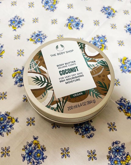ボディバター ココナッツ/THE BODY SHOP/ボディクリームを使ったクチコミ(1枚目)