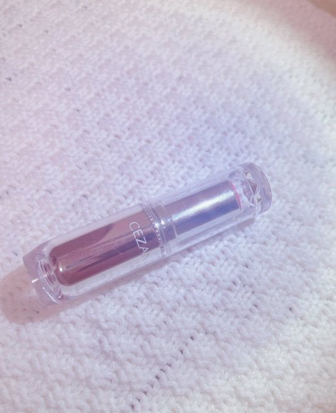 ラスティンググロスリップ BE1 ベージュ系/CEZANNE/口紅を使ったクチコミ（2枚目）