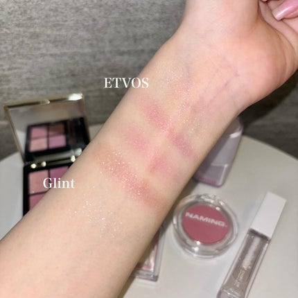 ミネラルクラッシィシャドー/エトヴォス/アイシャドウパレットを使ったクチコミ(3枚目)