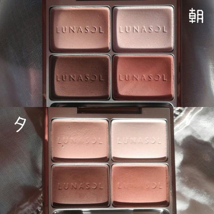 マカロングロウアイズ/LUNASOL/アイシャドウパレットを使ったクチコミ(2枚目)