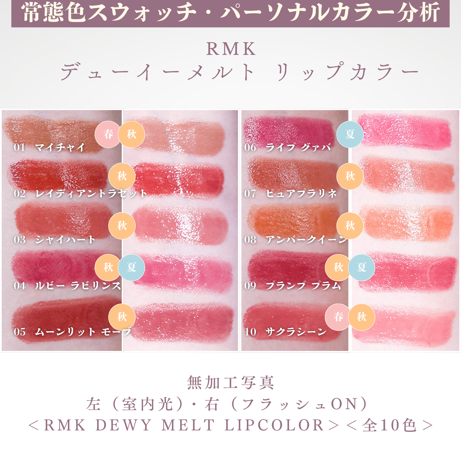 RMK デューイーメルト リップカラー/RMK/口紅を使ったクチコミ（1枚目）