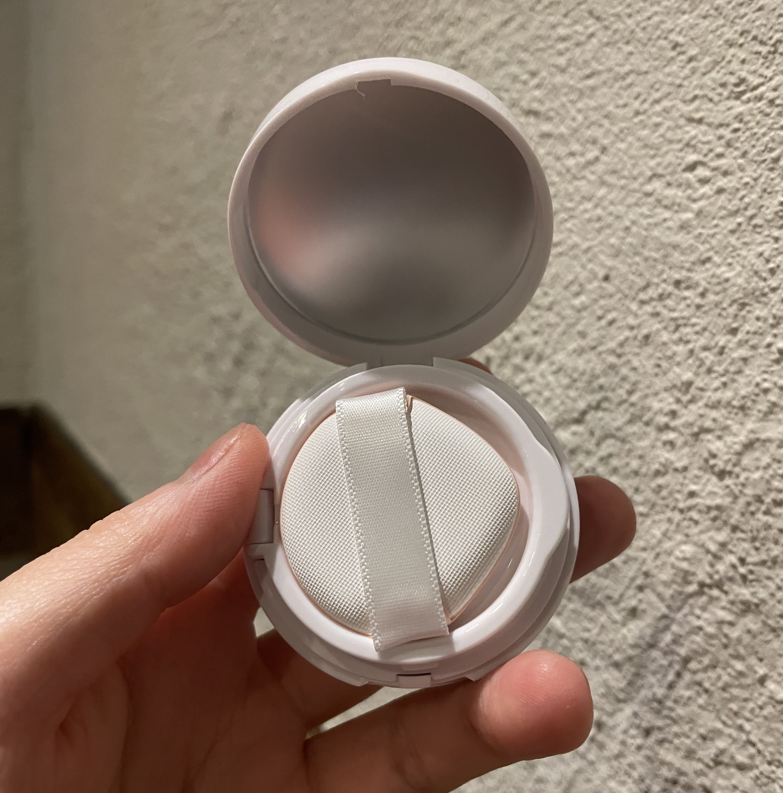 アイデイト クッションファンデーション 01 ピンクベージュ（ミニ）/IDATE/クッションファンデーションを使ったクチコミ（3枚目）