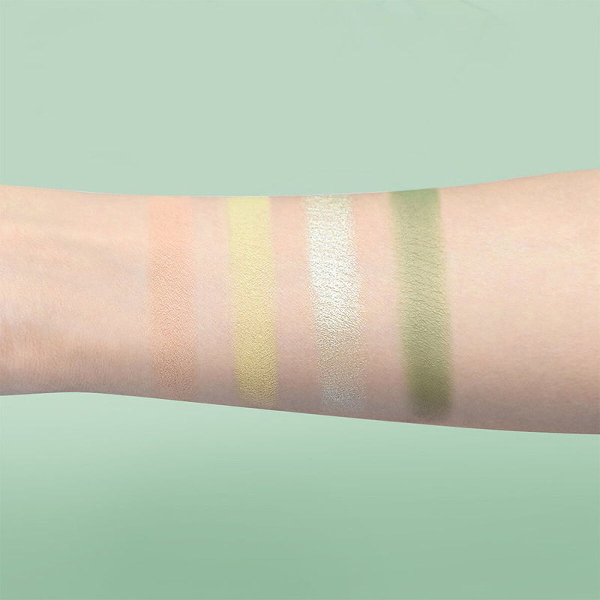 ZEESEAデザートコレクション４カラーアイシャドウパレット #03抹茶マカロン