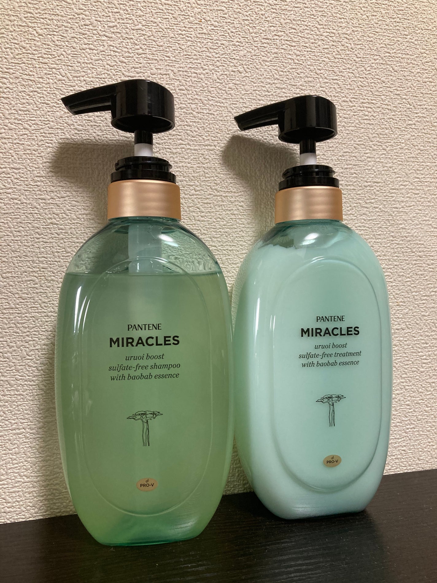 ミラクルズ うるおいブースト シャンプー/トリートメント/パンテーン/市販シャンプーを使ったクチコミ(1枚目)