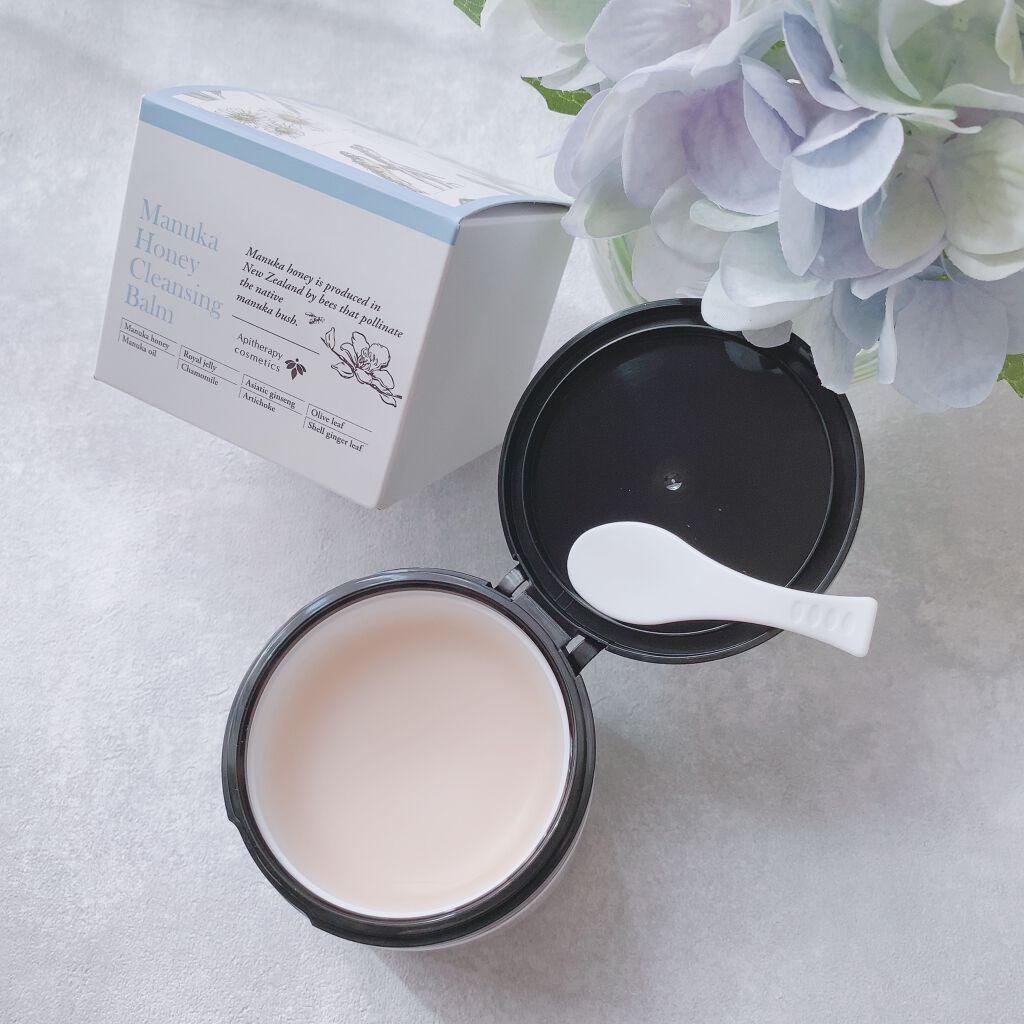 マヌカハニー クレンジングバーム/アピセラピーコスメティクス/クレンジングバームを使ったクチコミ(3枚目)