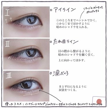 にほにうむ On Lips 韓国風たれ目メイクの基本 こんにちは にほにうむです 今 Lips