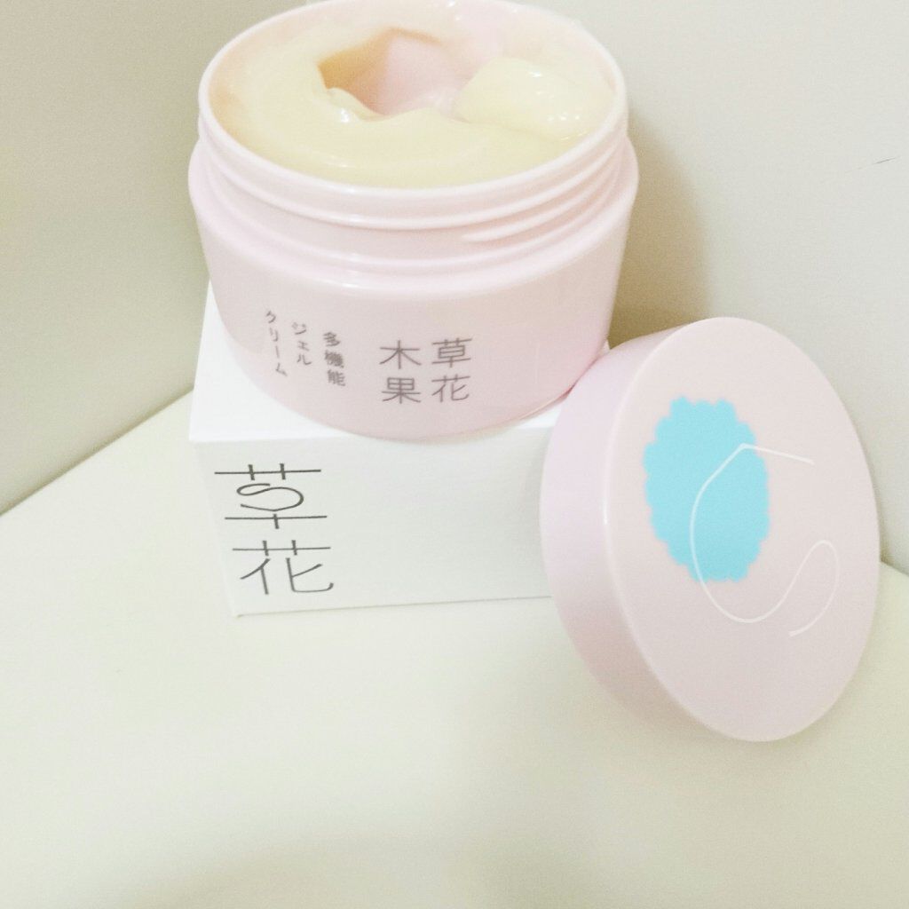 草花木果 多機能ジェルクリーム/草花木果/オールインワン化粧品を使ったクチコミ(3枚目)