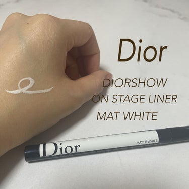 ディオールショウ オンステージ ライナー/Dior/リキッドアイライナーを使ったクチコミ（1枚目）