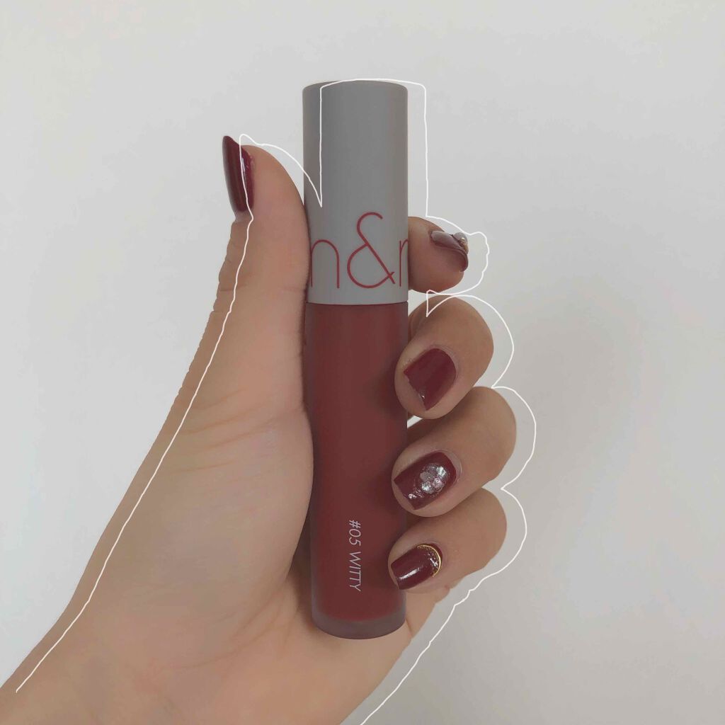 ゼロベルベットティント/rom&nd/リップティントを使ったクチコミ(1枚目)