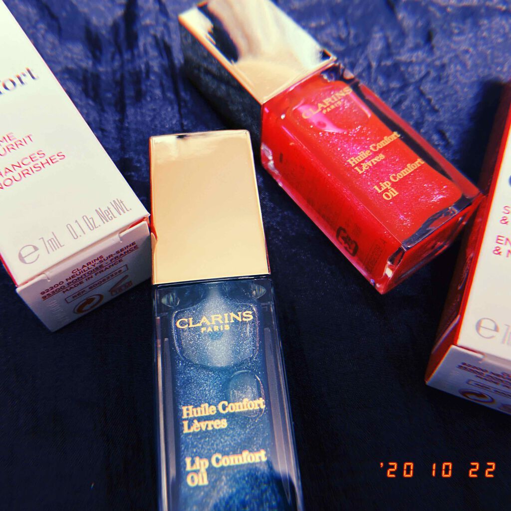 コンフォート リップオイル /CLARINS/リップグロスを使ったクチコミ(1枚目)