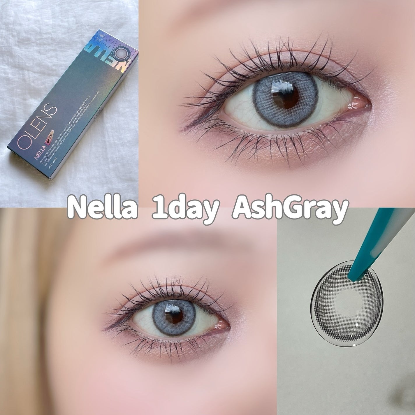 ロシアンスモーキー/OLENS/カラーコンタクトレンズを使ったクチコミ(4枚目)