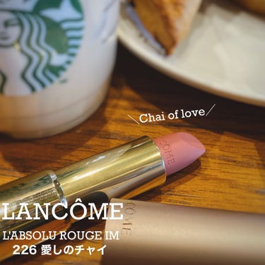 ラプソリュ ルージュ IM/LANCOME/口紅を使ったクチコミ（1枚目）