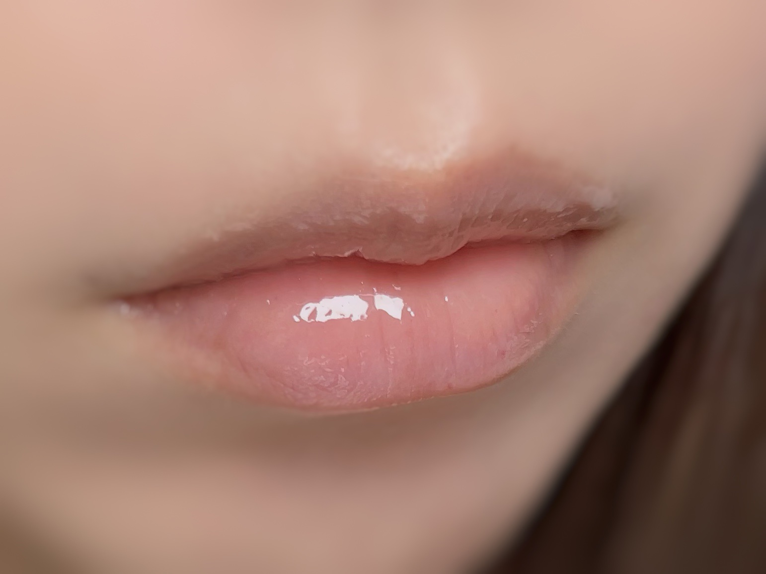 UR GLAM　LIP OIL ターコイズブルー/U R GLAM/リップグロスを使ったクチコミ（3枚目）