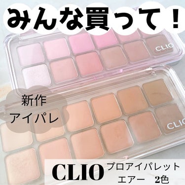 プロ アイ パレット エアー/CLIO/パウダーアイシャドウを使ったクチコミ（1枚目）