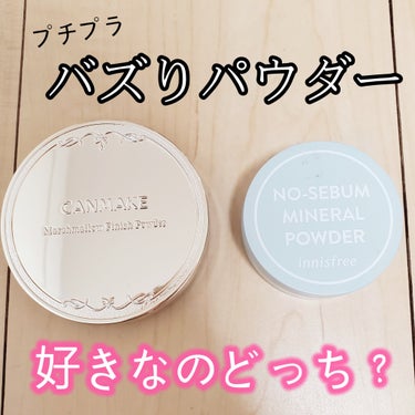 ノーセバム　ミネラルパウダー　N/innisfree/ルースパウダーを使ったクチコミ（1枚目）