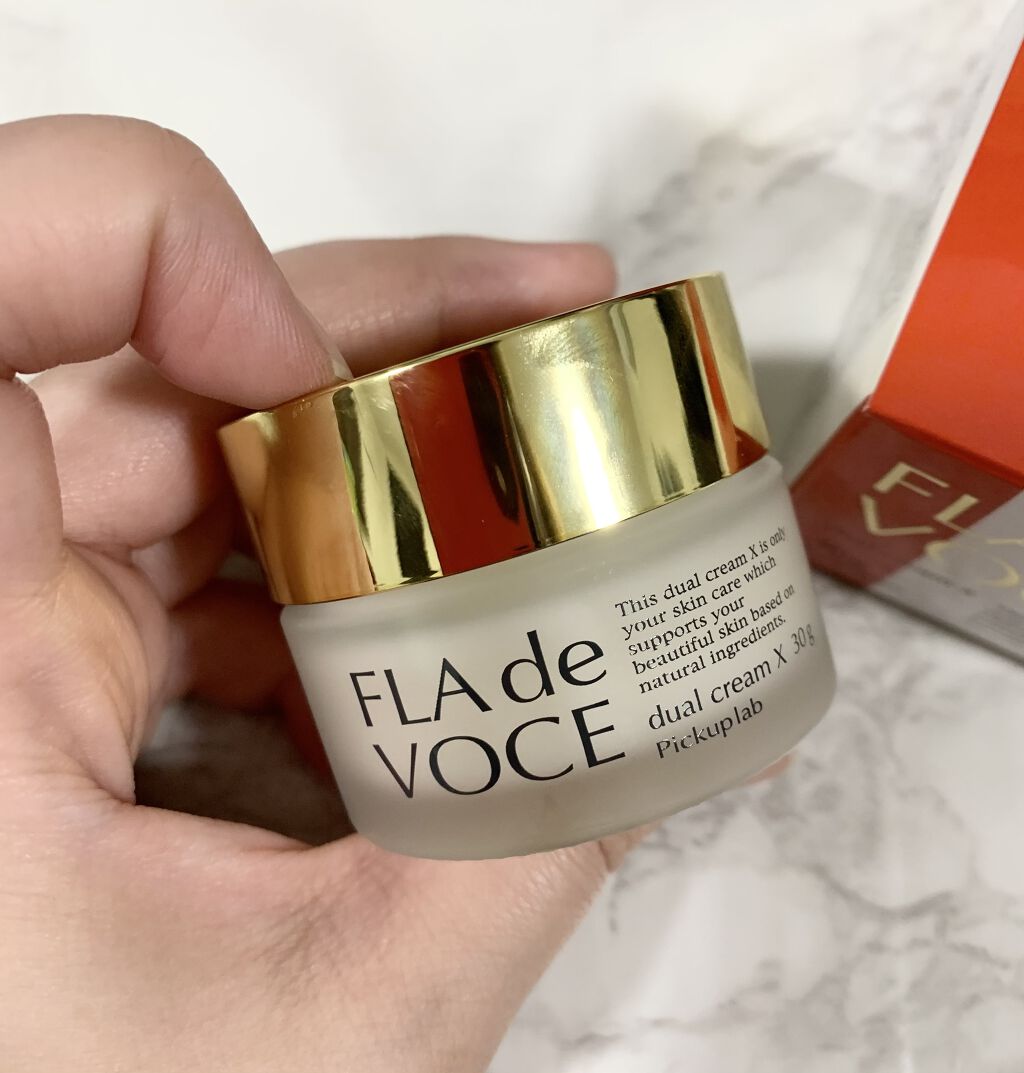 デュアル クリーム X/FLA de VOCE/フェイスクリームを使ったクチコミ（2枚目）